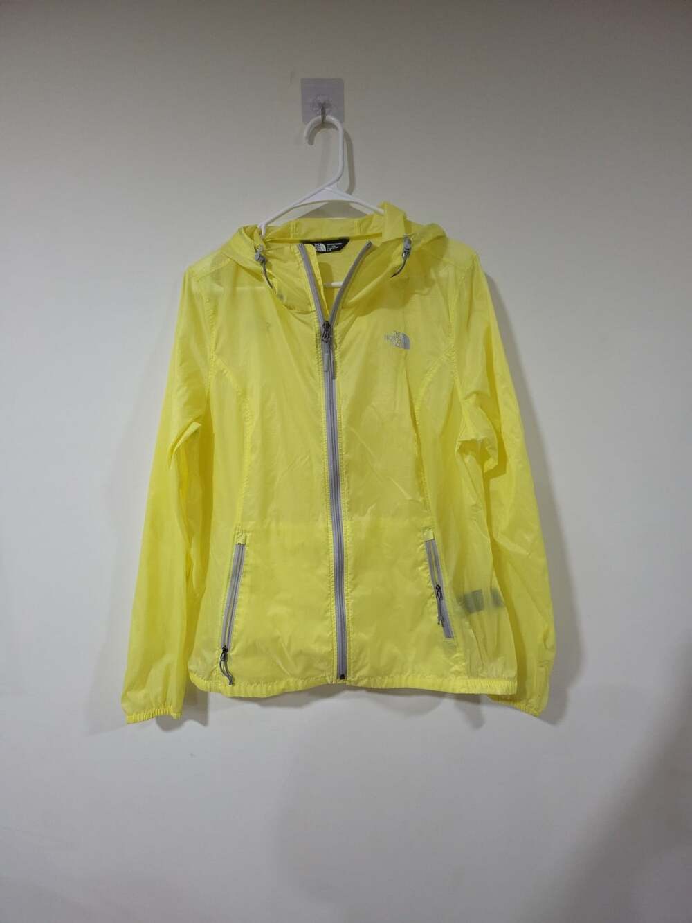 The North Face Lightweight Full Zip Hooded Windbreaker Jacket